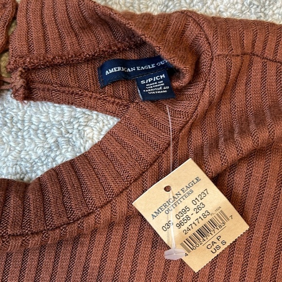 American Eagle Brown Dress Size Small - Picture 3 of 5